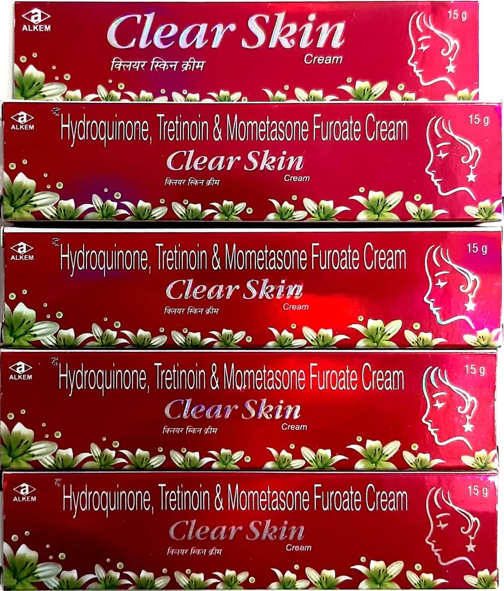     			CLEARSKIN CREAM 15 GM ( PACK OF 4) Day Cream 15 gm Pack of 4