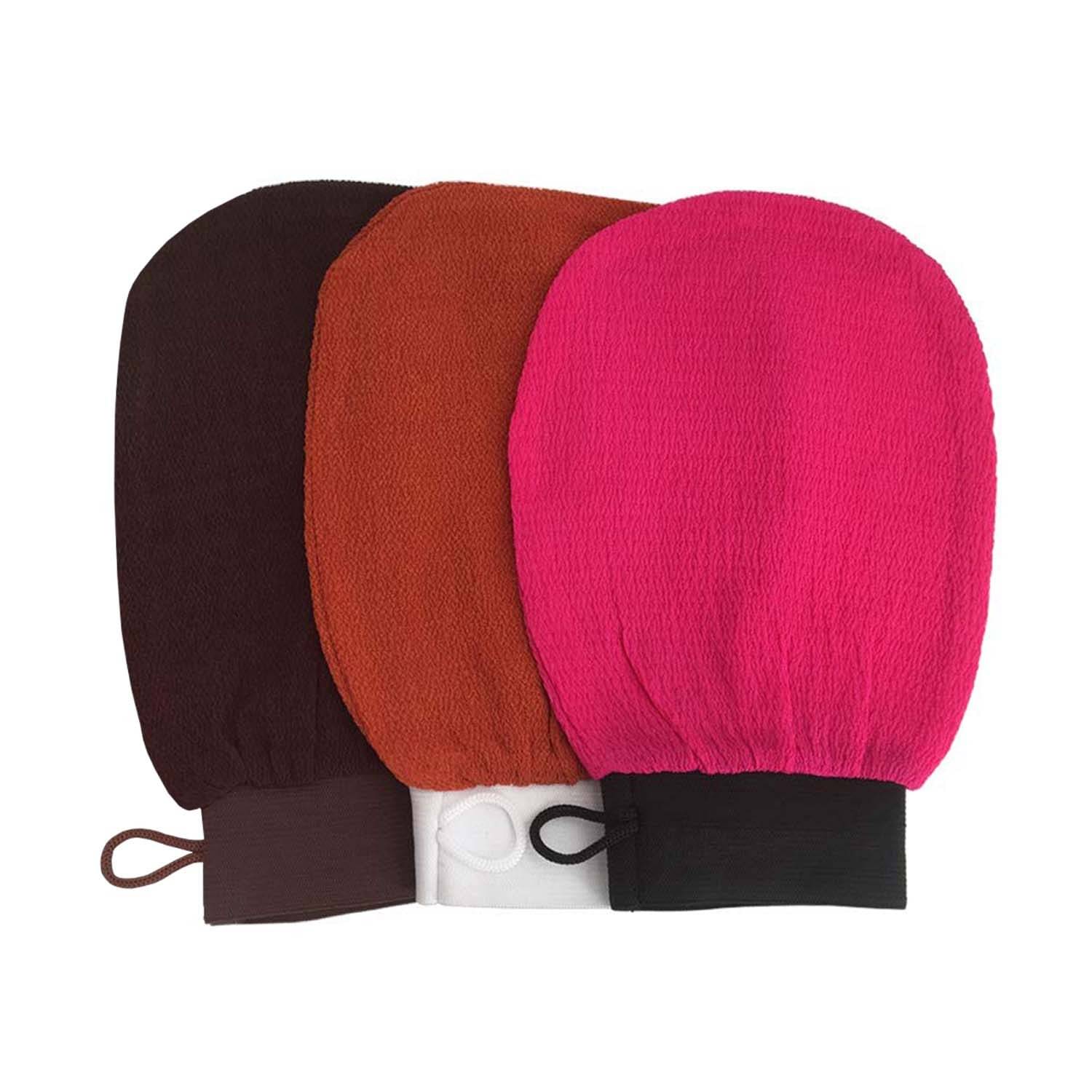     			PINDIA Set of 3 Non Terry Bath Towel Assorted