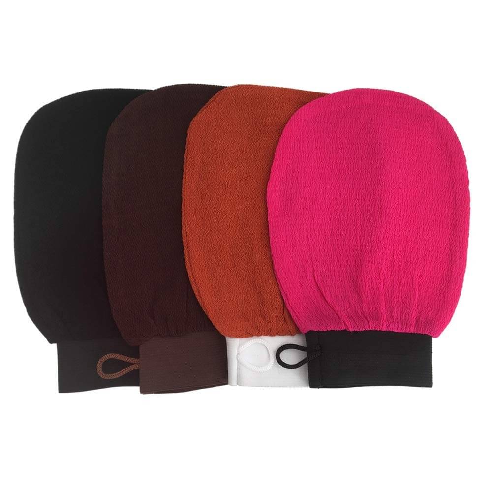     			PINDIA Set of 4 Non Terry Bath Towel Assorted