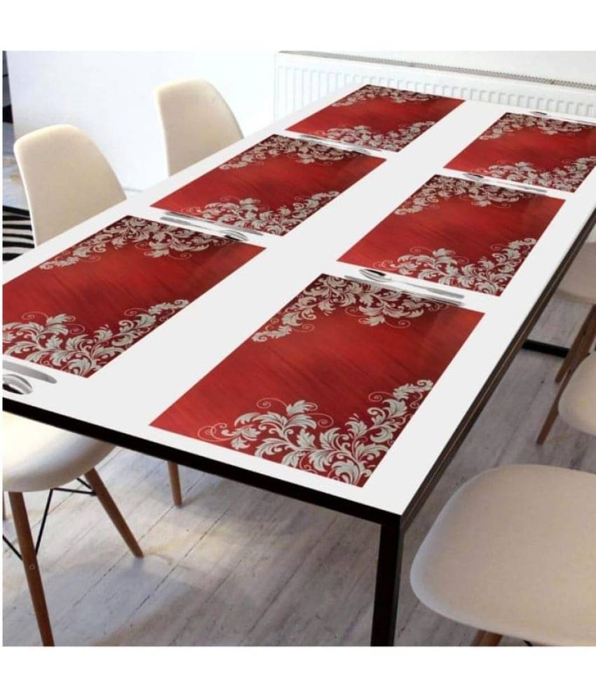     			Revexo Set of 6 PVC Table Mats