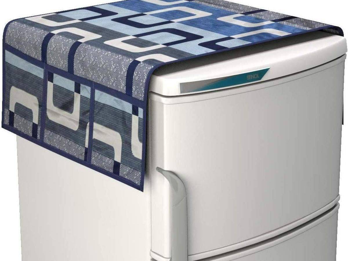Revexo Single PVC Multicolor Fridge Top Cover Revexo Single PVC Multicolor Fridge Top Cover