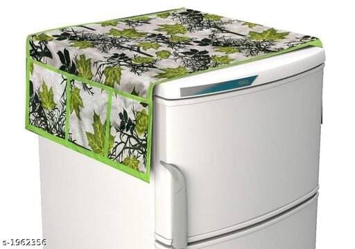     			Revexo Single PVC Multicolor Fridge Top Cover