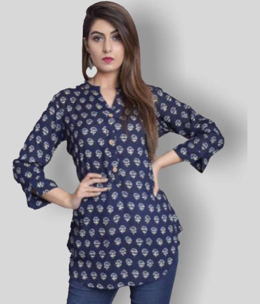 Rayon Short Kurti For Women (Pack of 1) - Kurtis, Tunics | Buy online on ZillyBuy