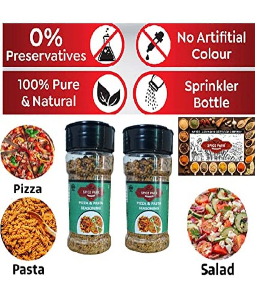 Spice Park oregano/chilli flakes pack of 2 200 gm Spice Park oregano/chilli flakes pack of 2 200 gm
