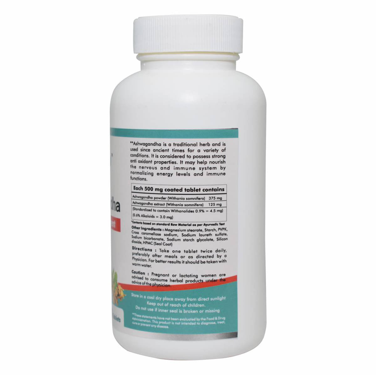     			Way2Herbal Ashwagandha Tablet 120 no.s Pack Of 1