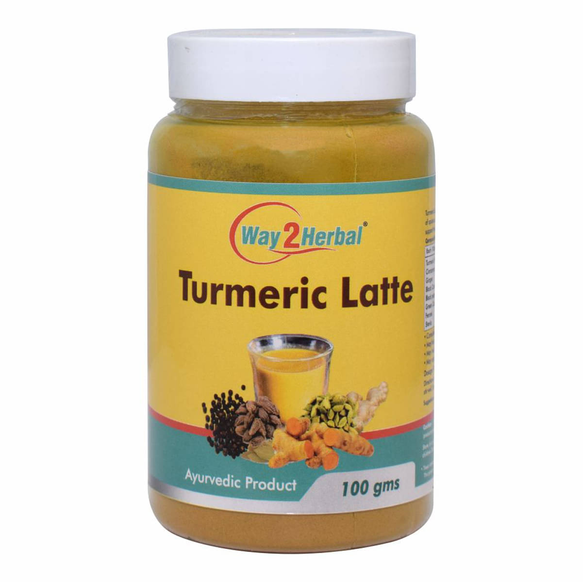     			Way2Herbal Turmeric Latte Powder 100 Gm Pack of 1