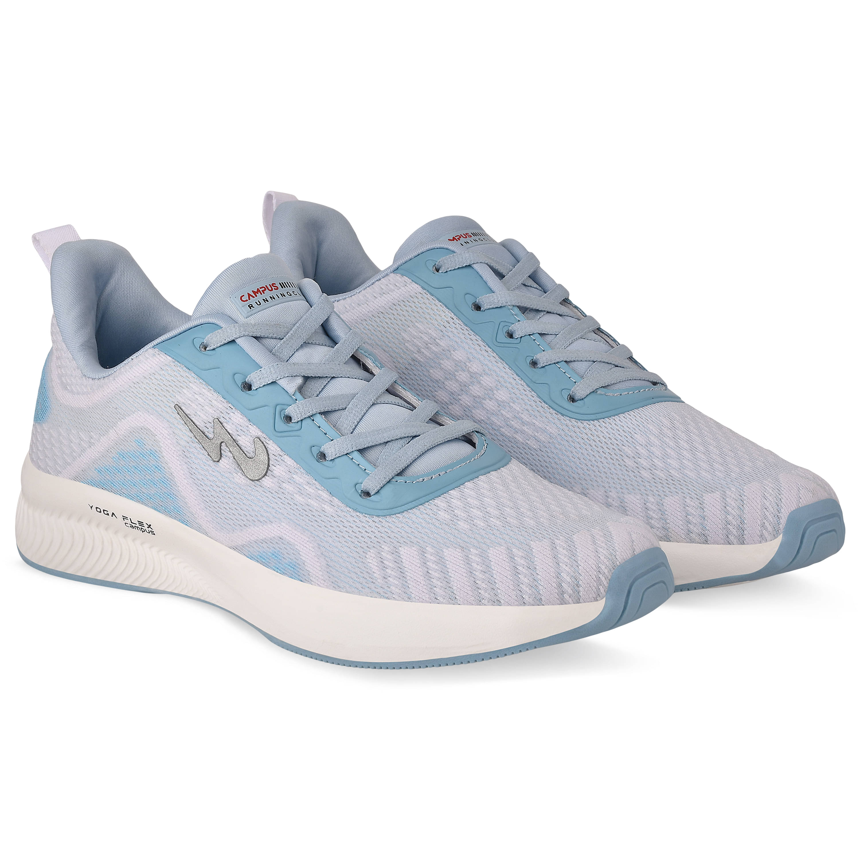     			Campus - White Women's Running Shoes