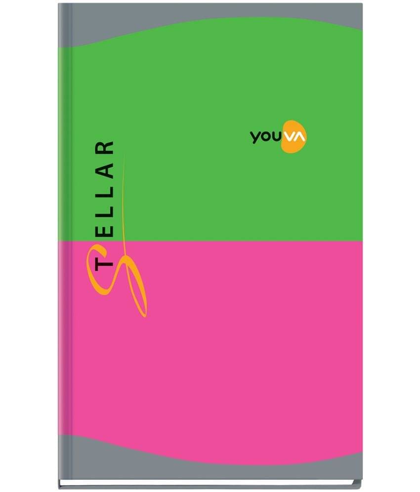 NAVNEET Stellar | Case Bound Long Book | Foolscap Size 21 cm x 33 cm | Single Line | 3 Quair | 216 Pages | Pack of 1 NAVNEET Stellar | Case Bound Long Book | Foolscap Size 21 cm x 33 cm | Single Line | 3 Quair | 216 Pages | Pack of 1