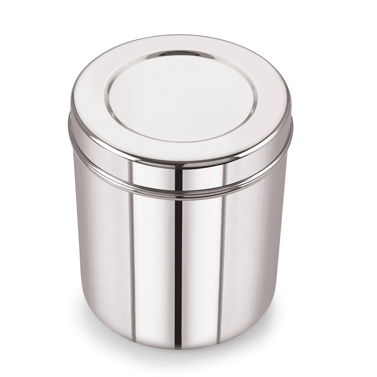 Neelam Dabba Deep 11 (22G) Steel Tea/Coffee/Sugar Container Set of 1 1400 mL Neelam Dabba Deep 11 (22G) Steel Tea/Coffee/Sugar Container Set of 1 1400 mL
