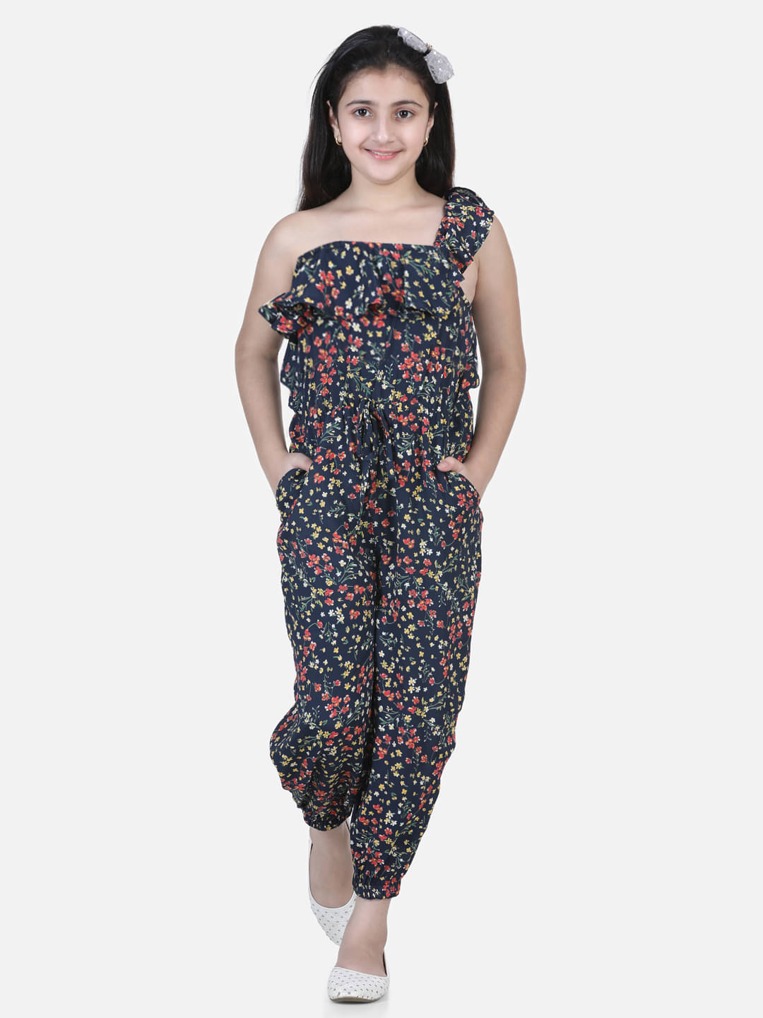     			StyleStone Girls Polyester Jumpsuit ( Pack of 1 , Multi )