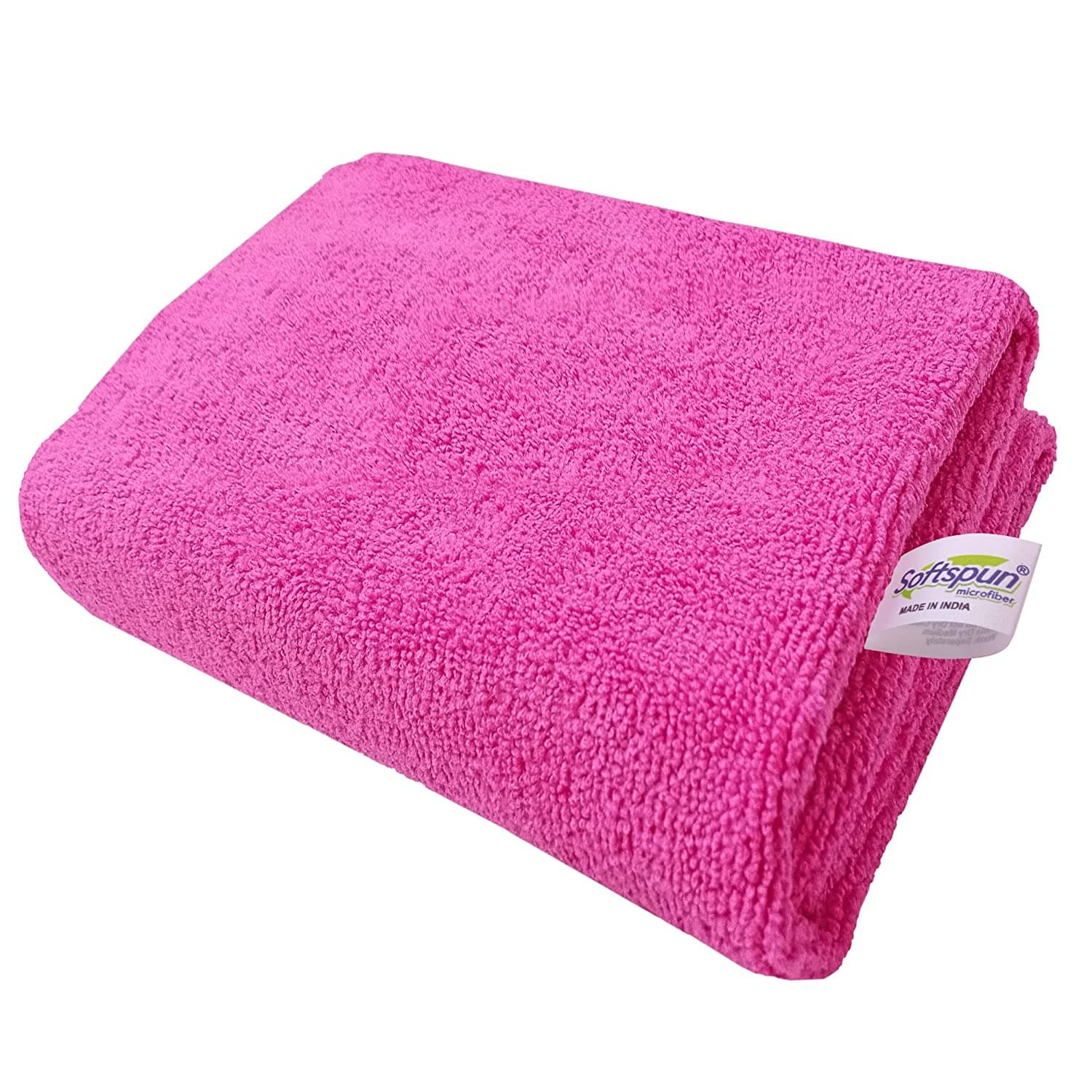     			SOFTSPUN Single Gym Towel Pink