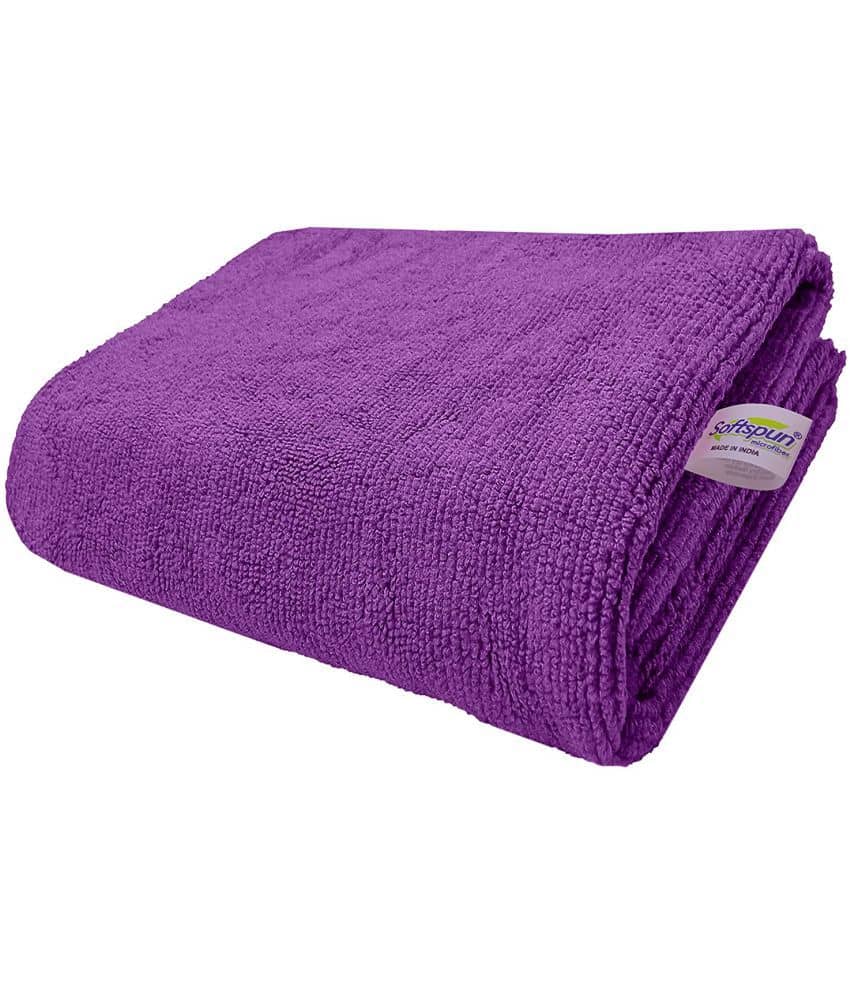 SOFTSPUN Single Gym Towel Purple - Towels | Buy online on ZillyBuy