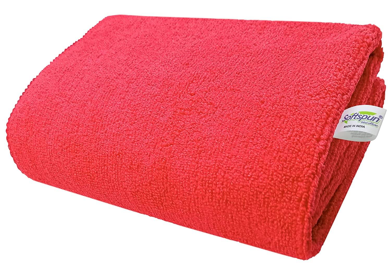 SOFTSPUN Single Gym Towel Red SOFTSPUN Single Gym Towel Red