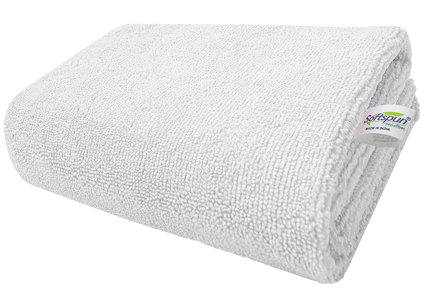     			SOFTSPUN Single Gym Towel White