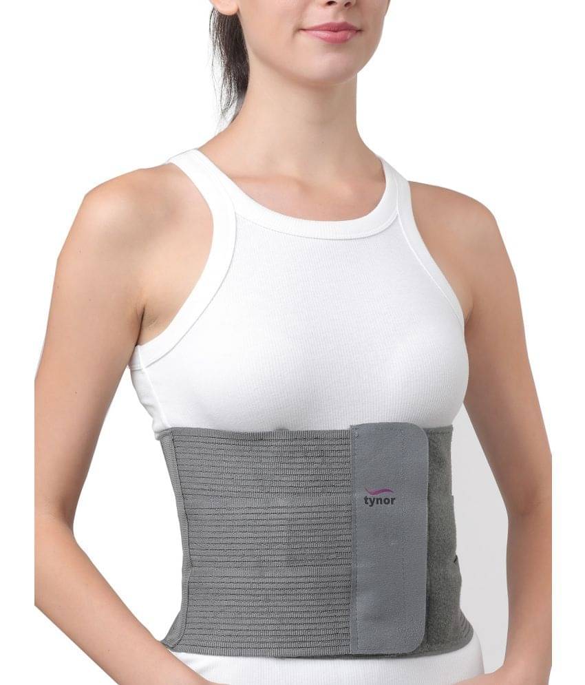     			Tynor Abdominal Belt 8"/20cm, Grey, 1 Unit Abdominal Support XL