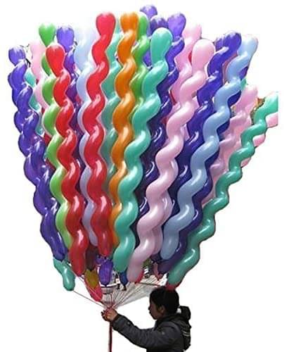     			30 Spiral Balloon (MultiColor)