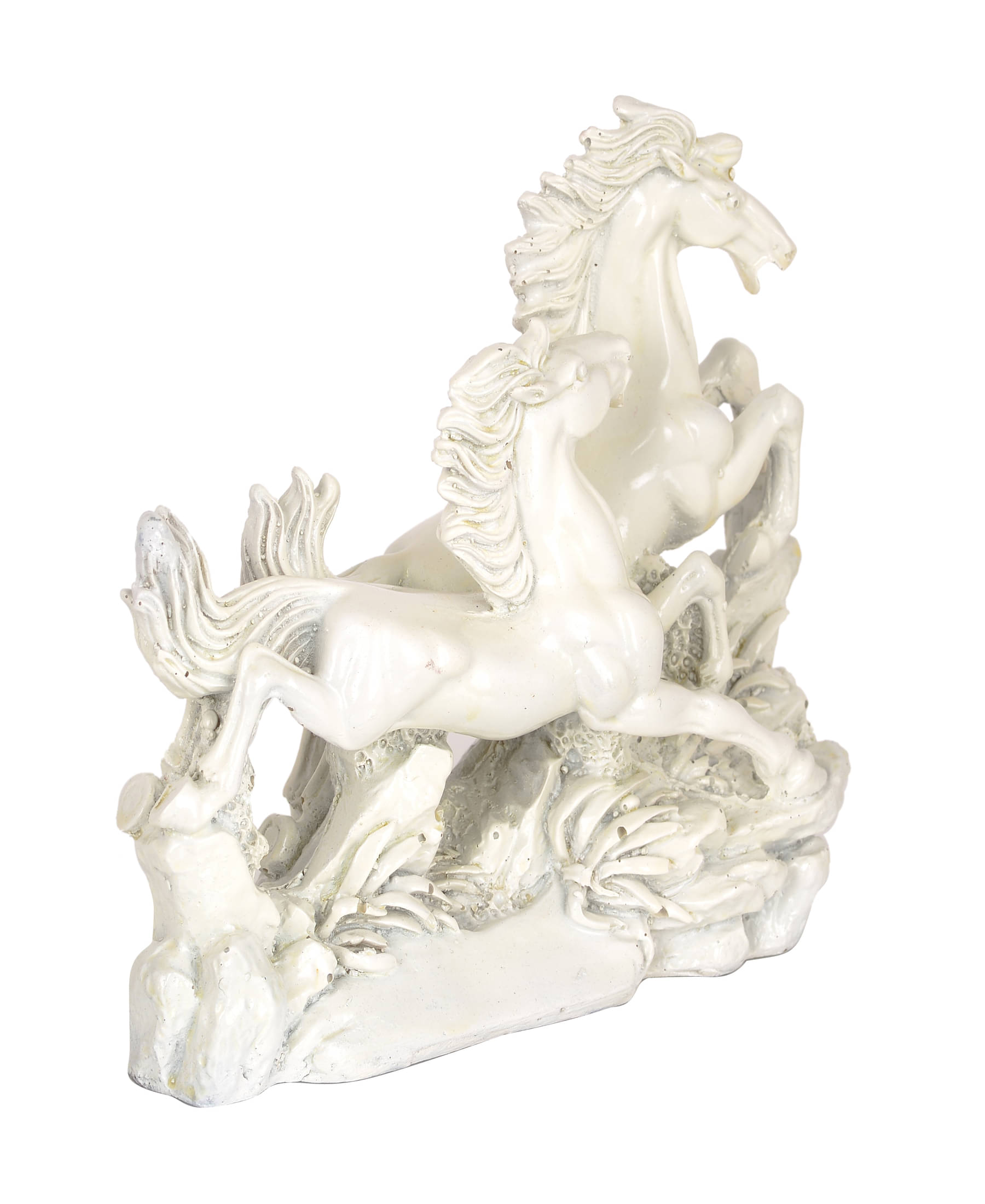     			Kesar Zems White Resin Figurines - Pack of 1
