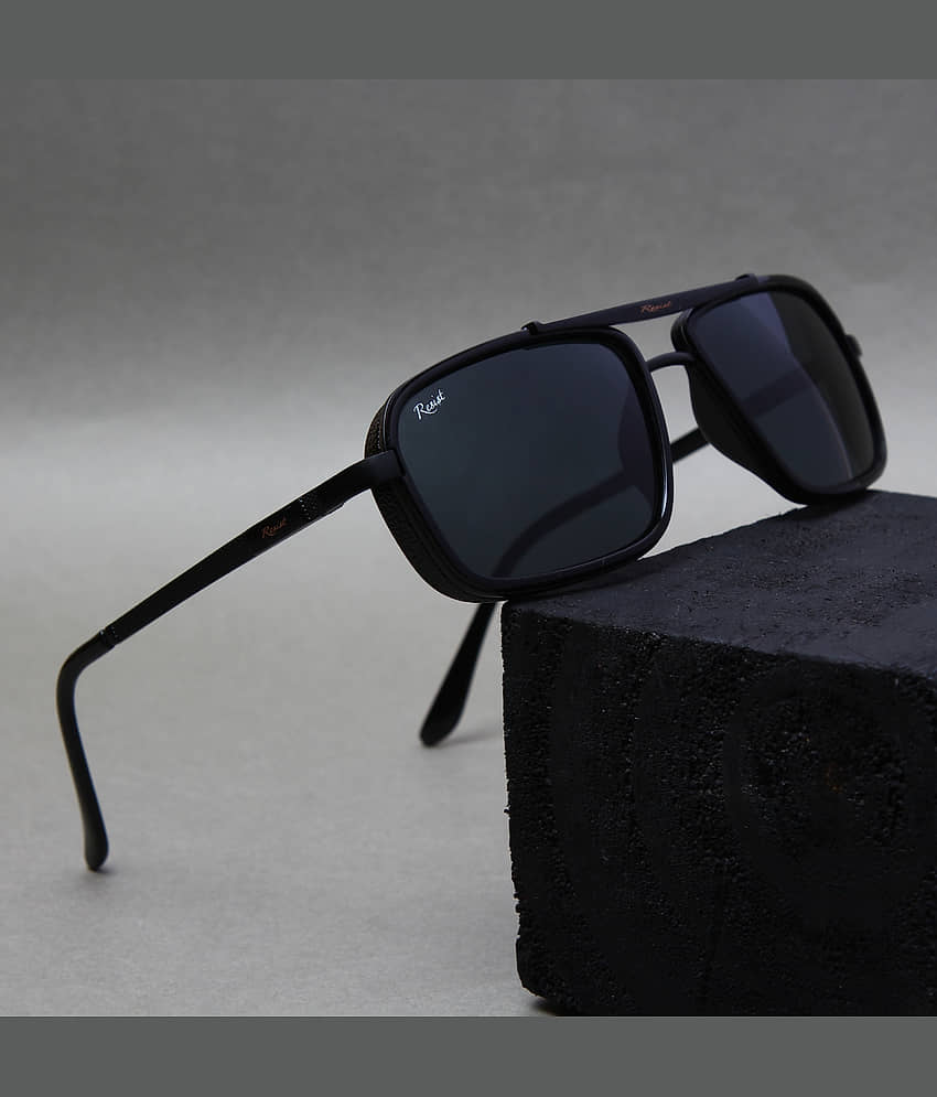 RESIST EYEWEAR Black Square Sunglasses ( Pack of 1 ) - Sunglasses | Buy online on ZillyBuy