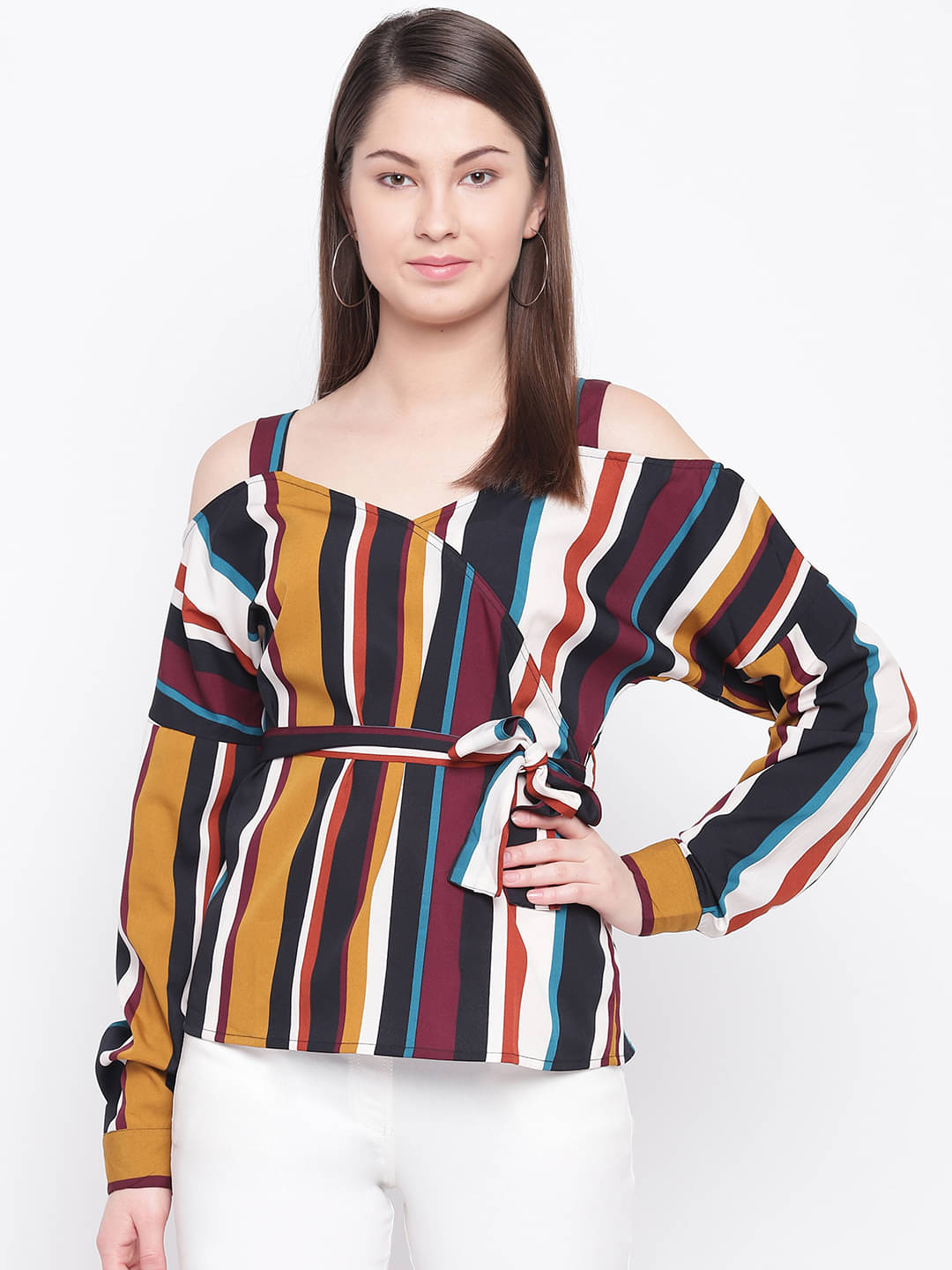 Rare Women's Polyester Regular Top ( Multicolor ) Rare Women's Polyester Regular Top ( Multicolor )