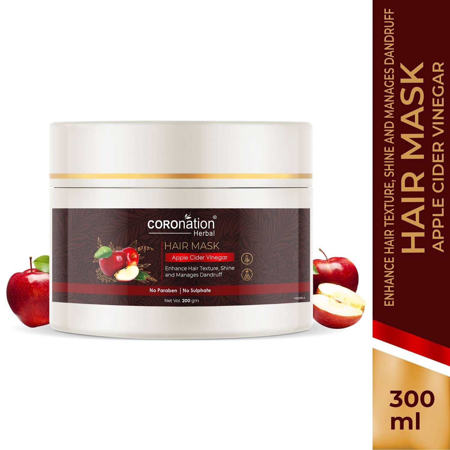     			coronation herbal  Apple Cider Vinegar -  Hair Mask Cream 200 g