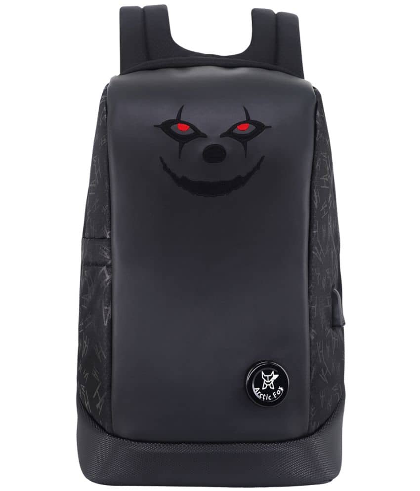 Arctic Fox Joker Anti Theft Backpack with USB Charging Port 15 Inch Laptop Backpack - Handbags | Buy online on ZillyBuy
