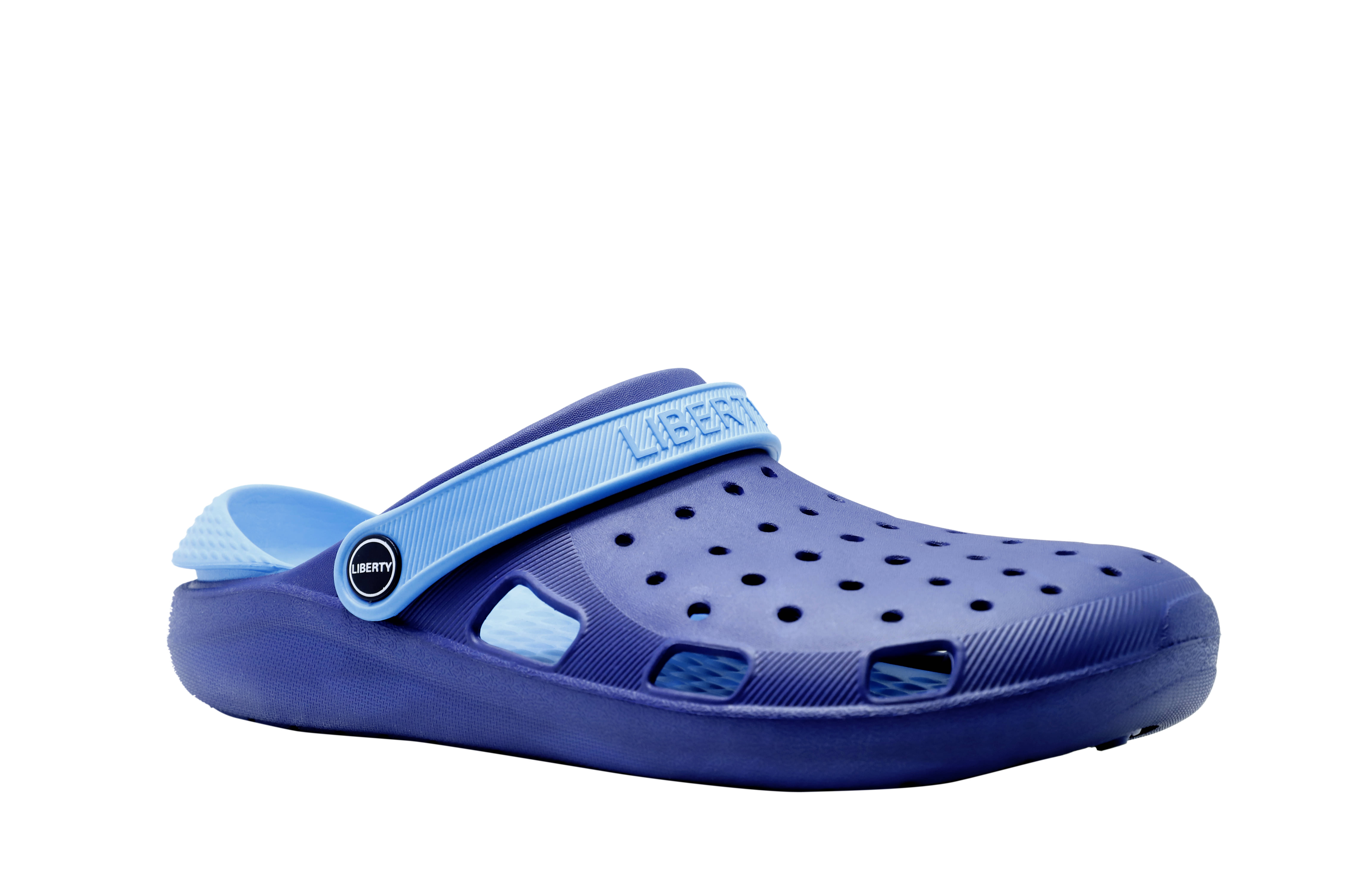     			Liberty Navy Eva Sandals