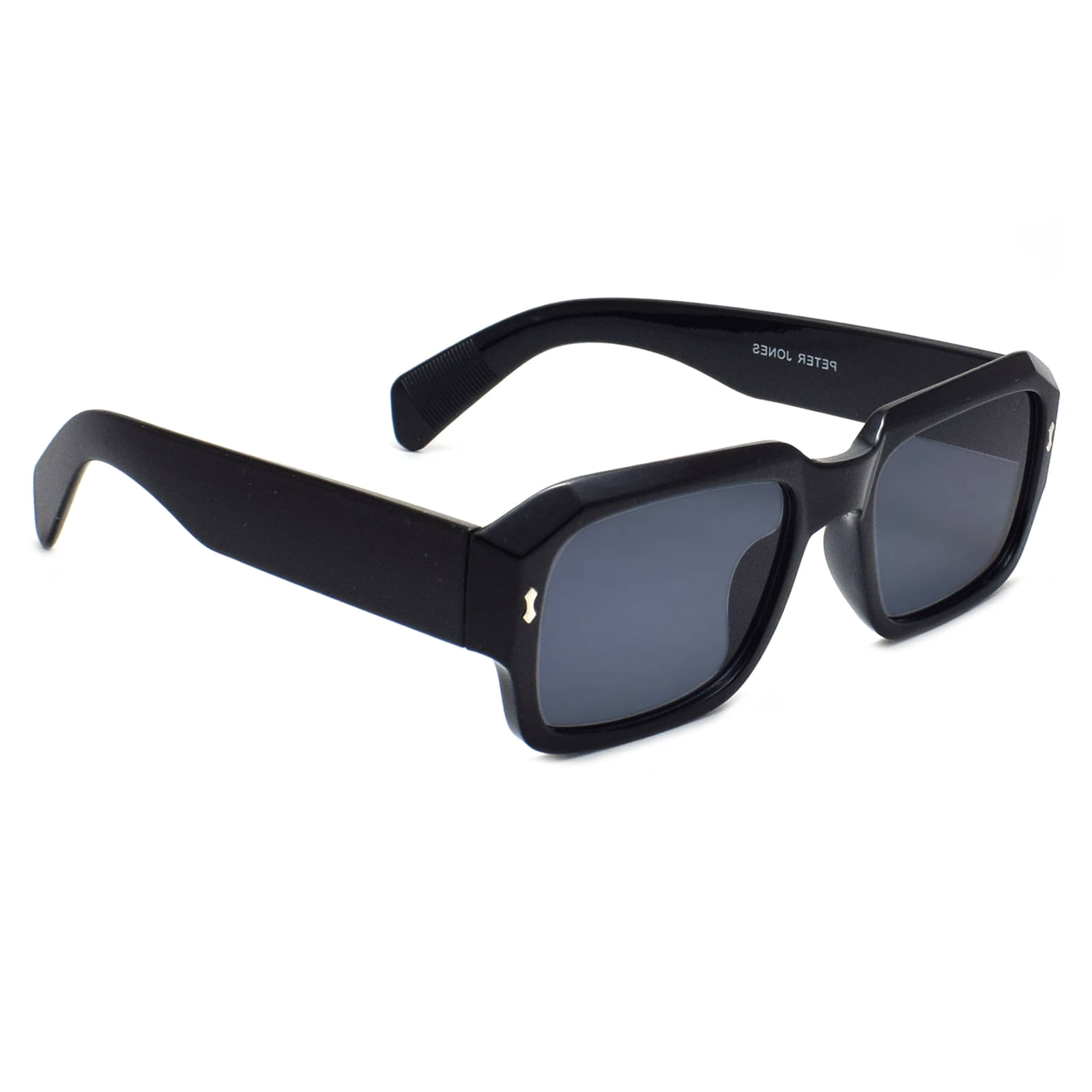 Peter Jones - Black Rectangular Sunglasses ( Pack of 1 ) Peter Jones - Black Rectangular Sunglasses ( Pack of 1 )