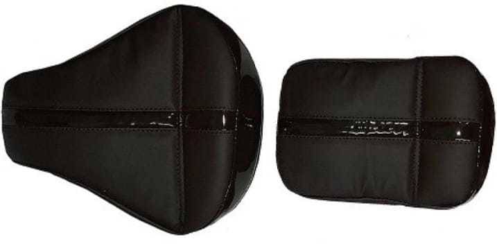 KOHLI BULLET ACCESSORIES Stylish Seat Cover Black KOHLI BULLET ACCESSORIES Stylish Seat Cover Black
