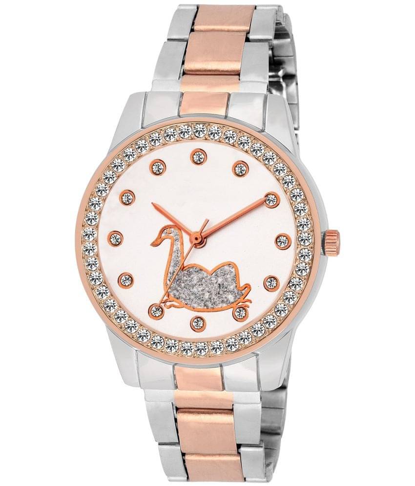     			DECLASSE Metal Round Womens Watch