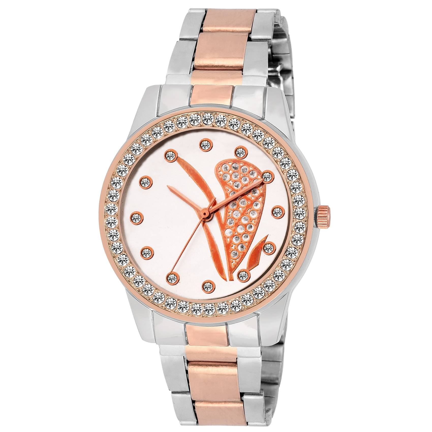     			DECLASSE Metal Round Womens Watch