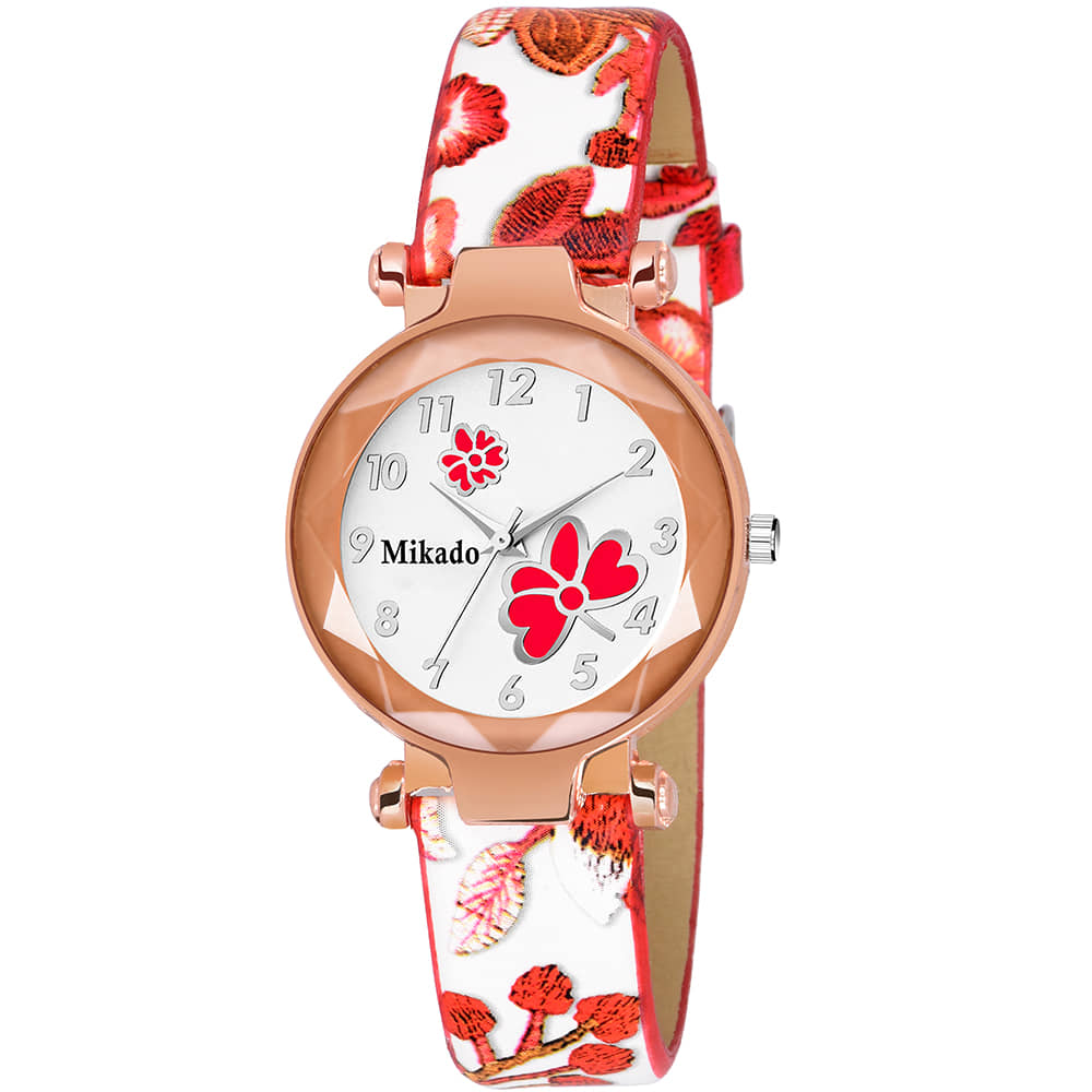 Mikado - Multicolor Leather Analog Womens Watch