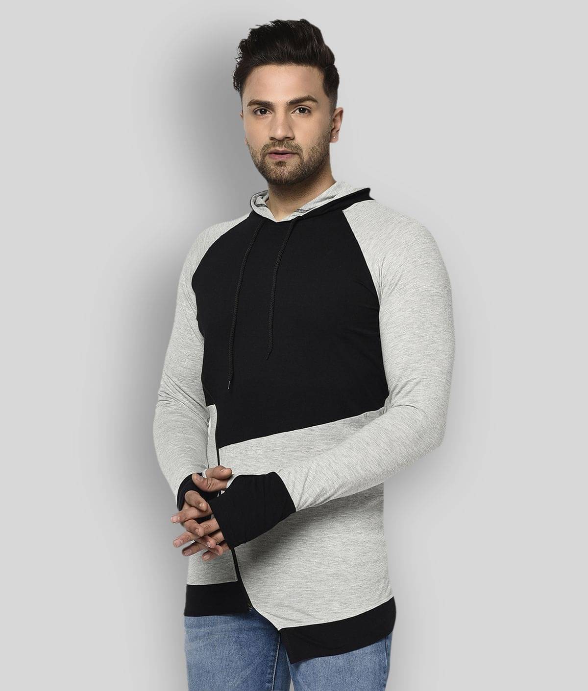 Glito Pack of 1 Cotton Blend Regular Fit Men's T-Shirt ( Multicolor ) Glito Pack of 1 Cotton Blend Regular Fit Men's T-Shirt ( Multicolor )