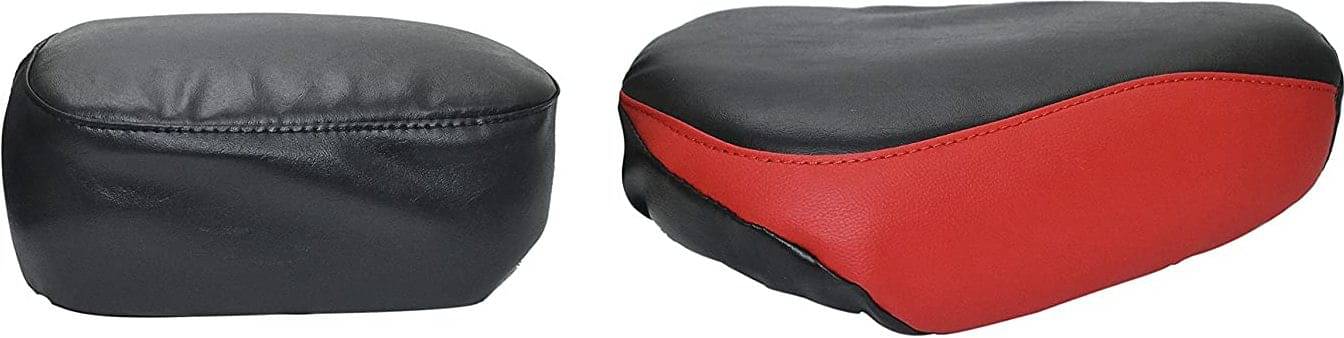 KOHLI BULLET ACCESSORIES Classic Seat Cover Black & Red for Royal Enfield Classic , Classic Chrome , Classic 350/500cc     			KOHLI BULLET ACCESSORIES Classic Seat Cover Black & Red for Royal Enfield Classic , Classic Chrome , Classic 350/500cc