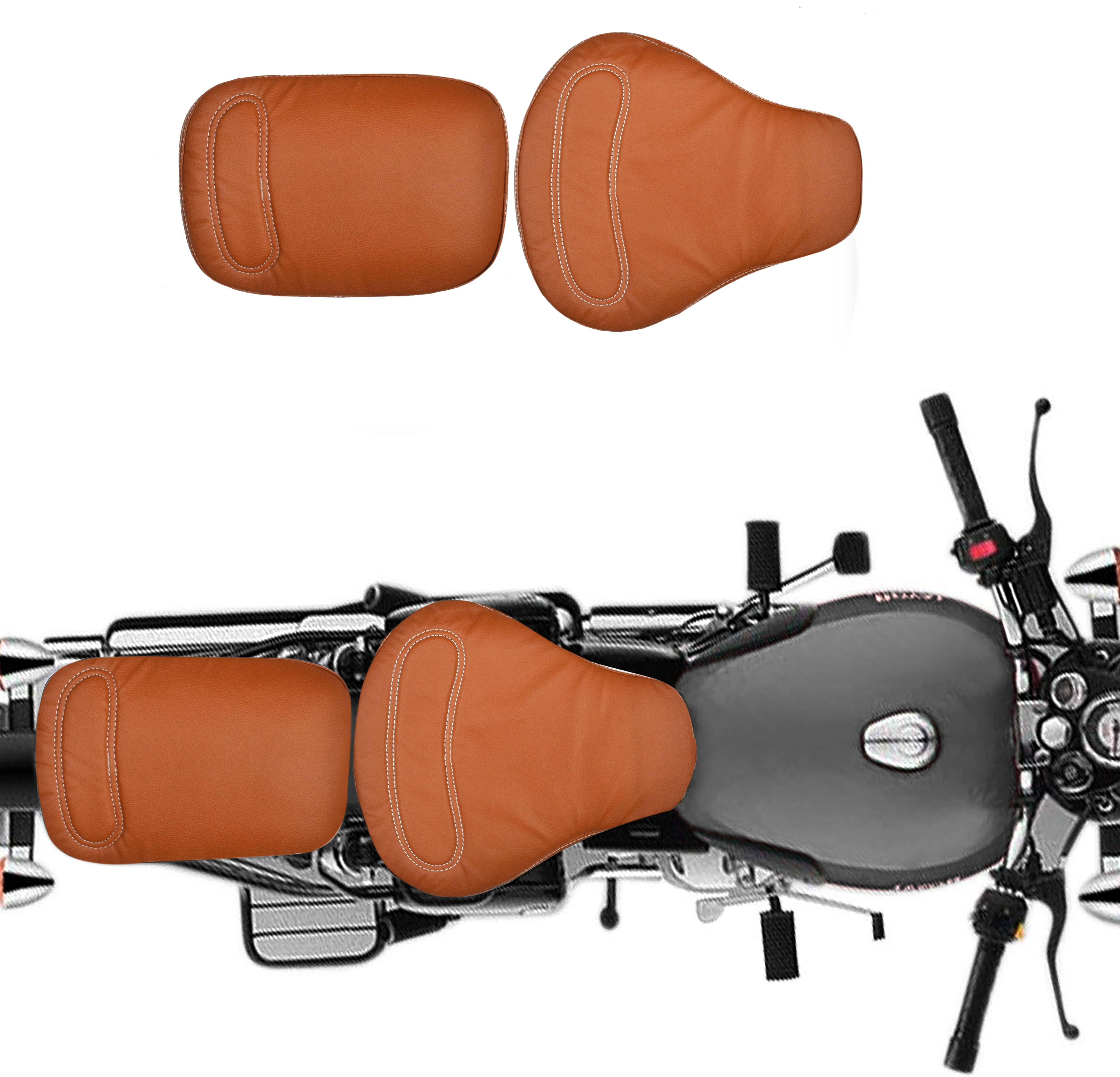     			KOHLI BULLET ACCESSORIES New Design Seat Cover for Royal Enfield