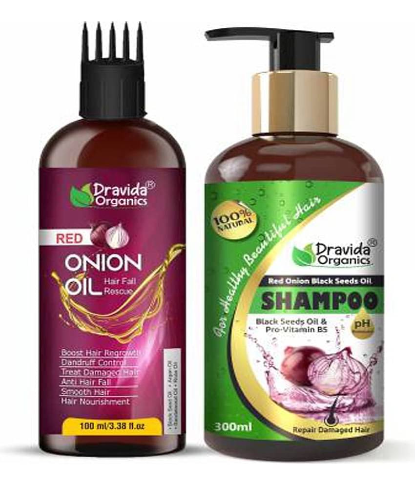Dravida Organics - Anti Hair Fall Shampoo 300 ml (Pack of 2)
