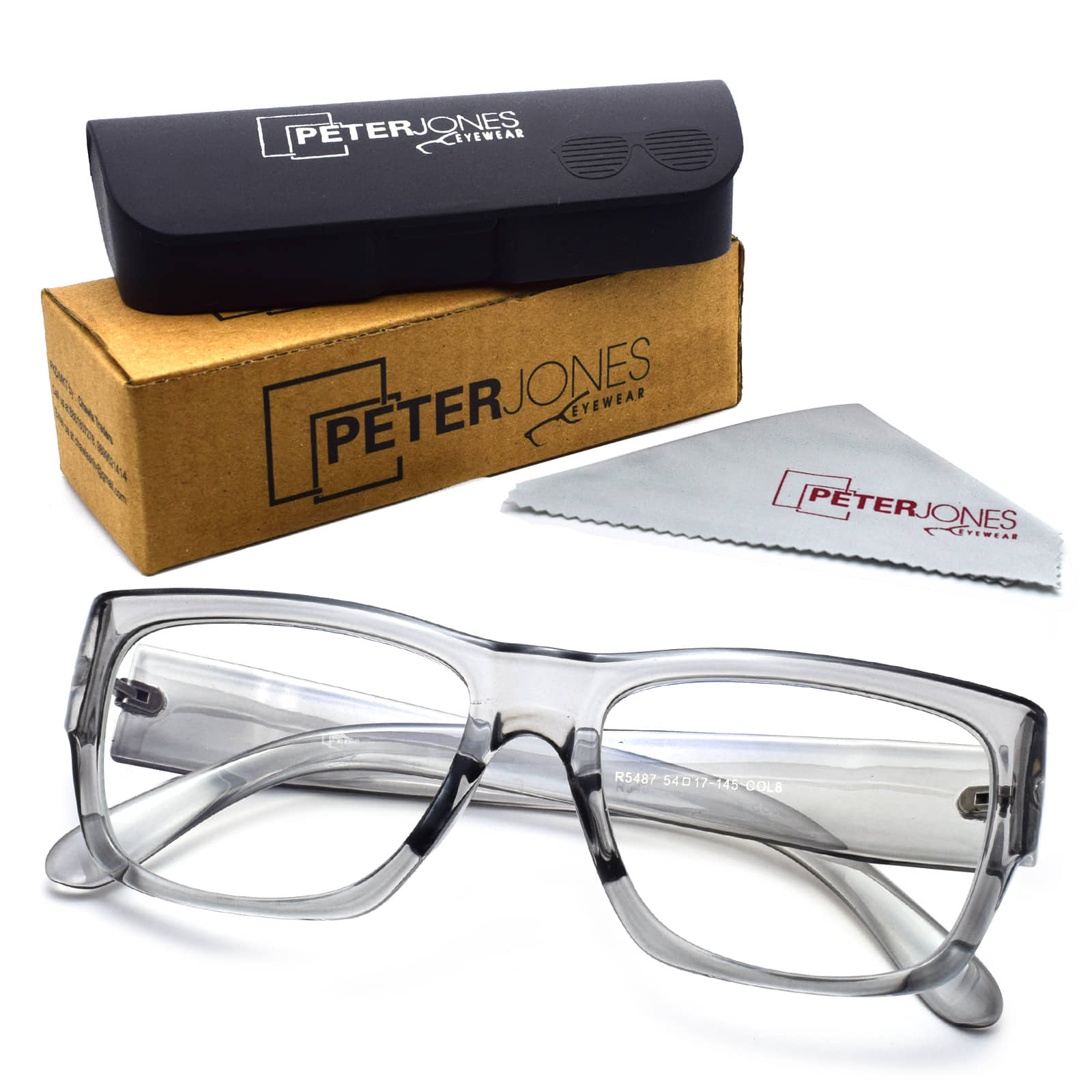 Peter Jones BlueCut Zero Power Computer Glasses For Eye Protection