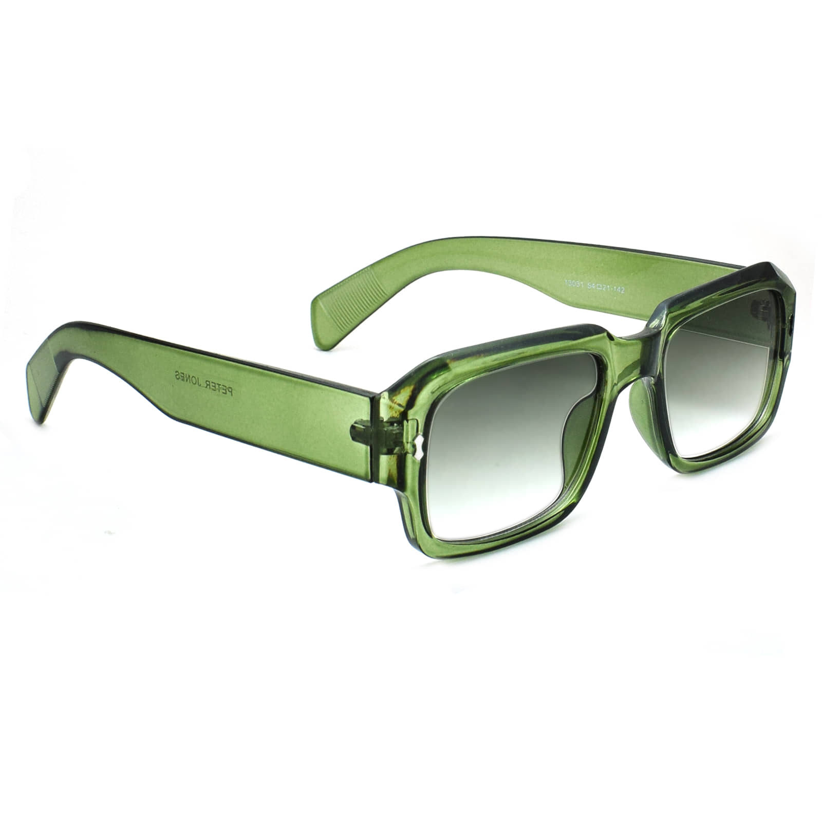 Peter Jones - Black Rectangular Sunglasses ( Pack of 1 )