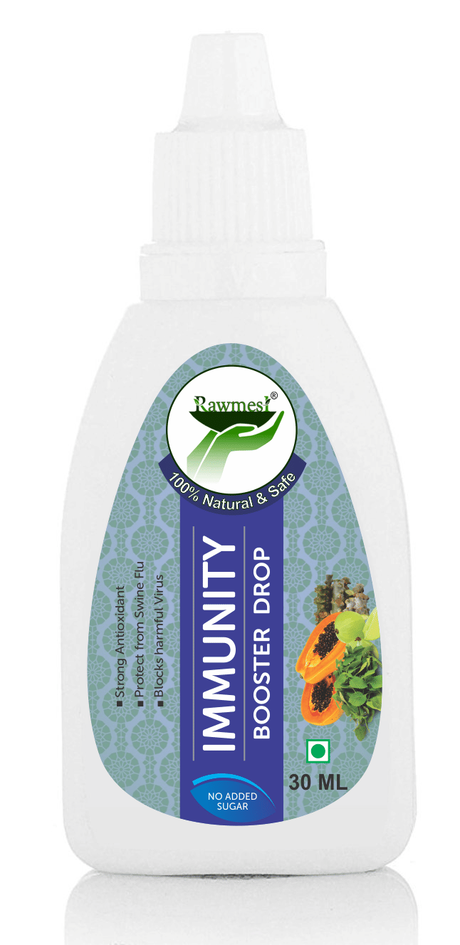 rawmest 100% Pure Organic Immunity Drop 30 ml Natural Multivitamins Syrup
