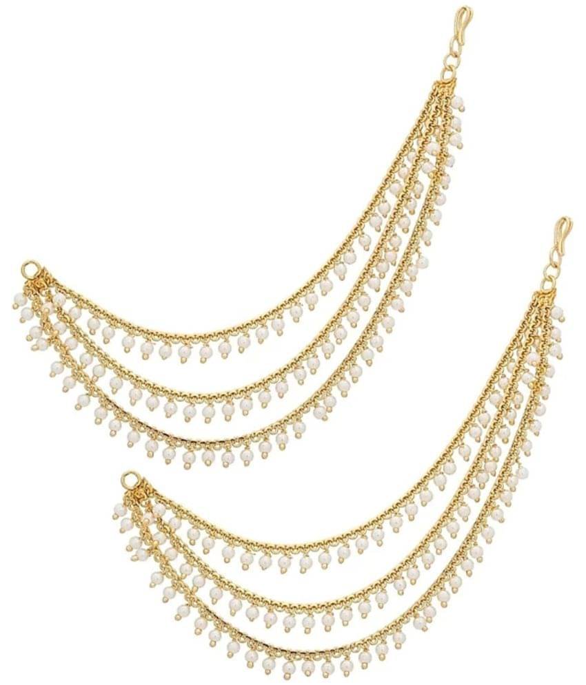     			3 layer white kaan chain