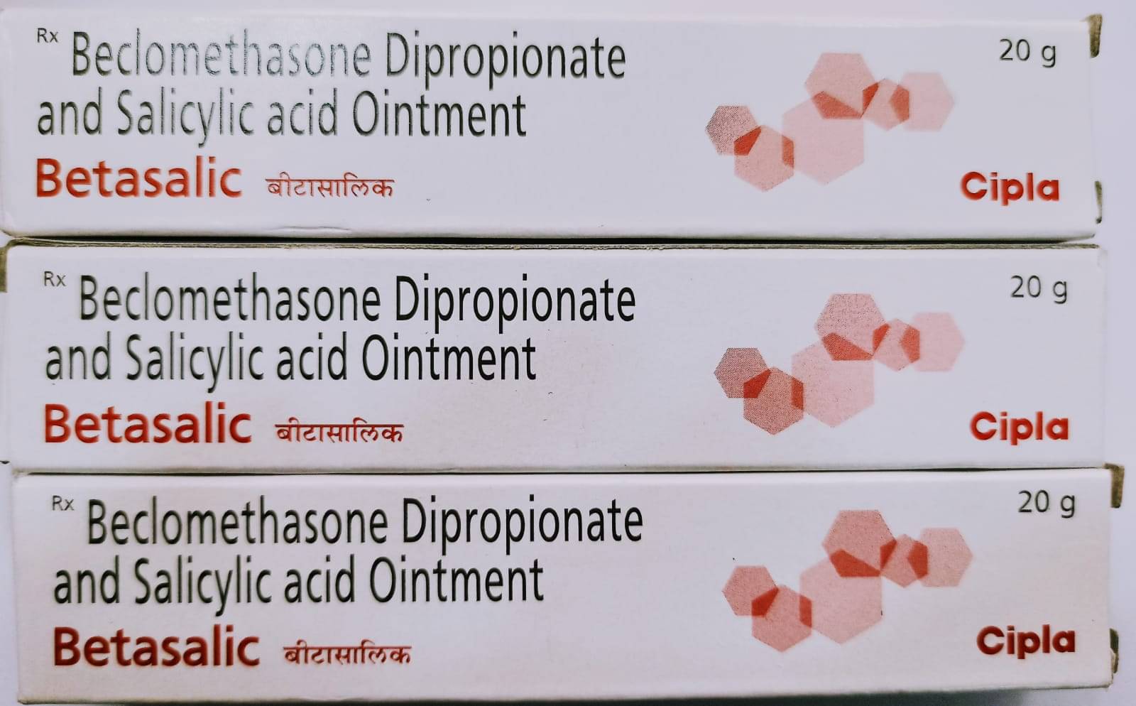     			BETASALIC CREAM 20 GM ( PACK OF 5) Day Cream 100 gm Pack of 5