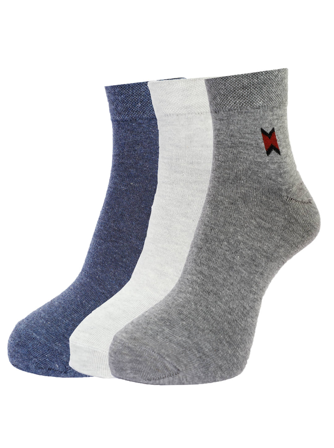 Dollar Cotton Ankle Length Socks Pack of 3 - Socks | Buy online on ZillyBuy