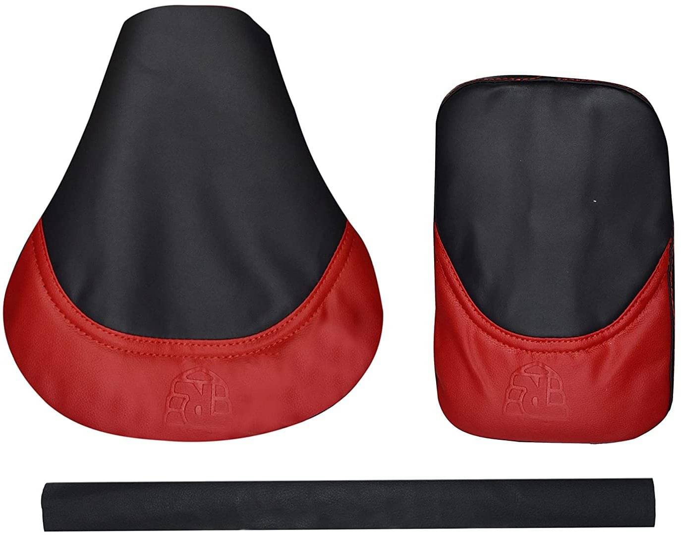 KOHLI BULLET ACCESSORIES Pure Bullet Red & Black Color Seat Cover with Back Rest Foam Combo Set for Royal Enfield Classic 350/500cc KOHLI BULLET ACCESSORIES Pure Bullet Red & Black Color Seat Cover with Back Rest Foam Combo Set for Royal Enfield Classic 350/500cc