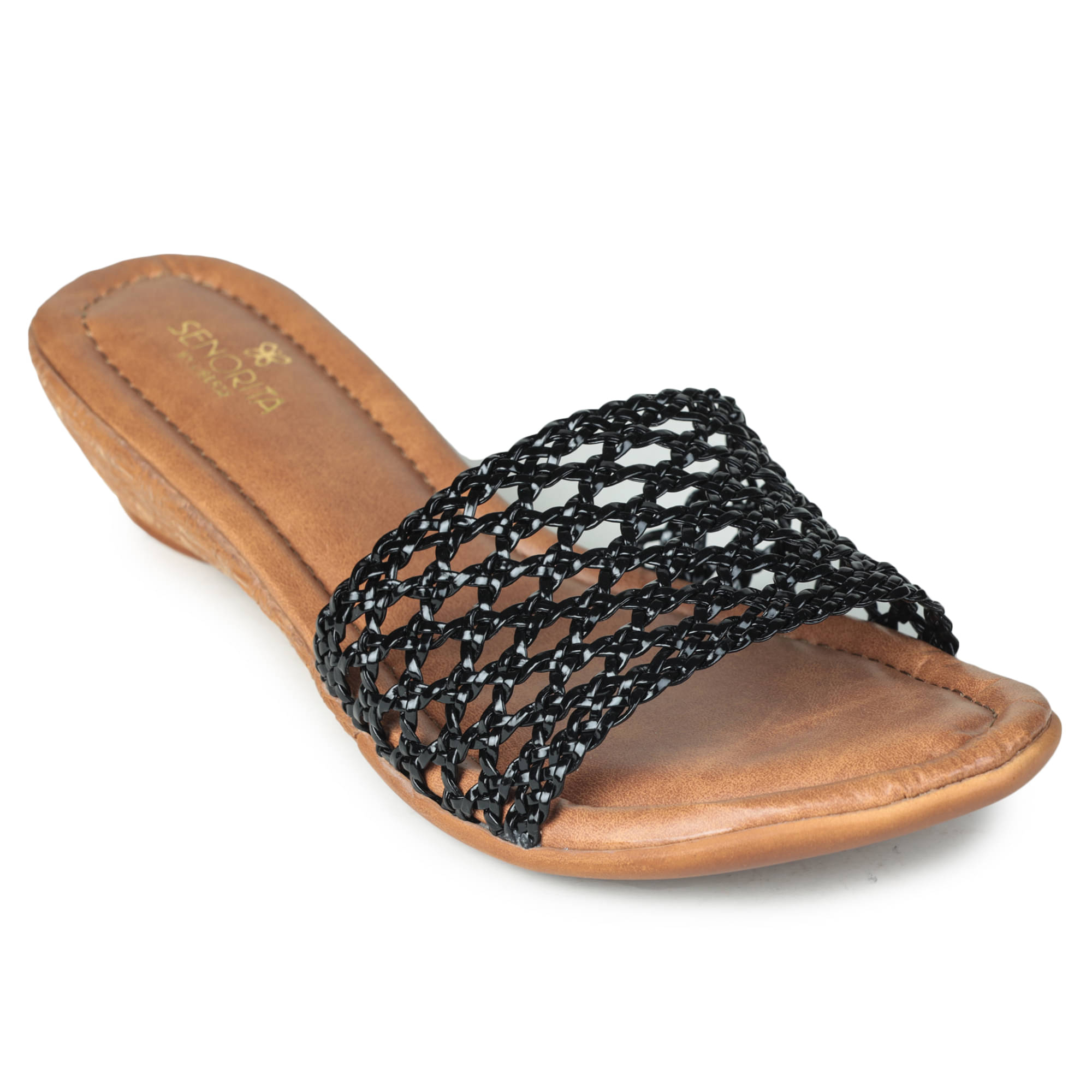     			Liberty Black Slippers