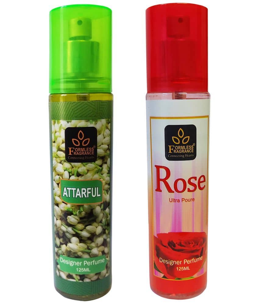 Rose 125ml perfume 1pc. and Attarful 125ml 1pc.