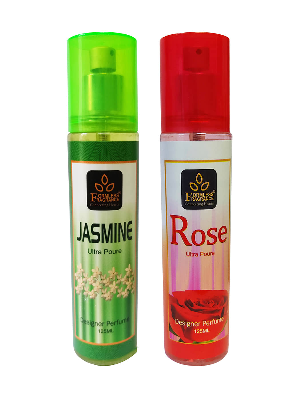 Rose 125ml perfume 1pc. and Jasmine 125ml Perfume 1pc.