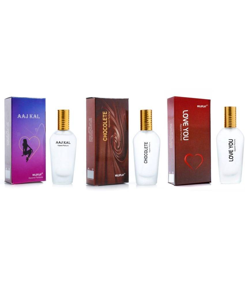     			Wildplay Chocolate 25ml,Aajkal 25ml and Love You 25ml (1+1+1)