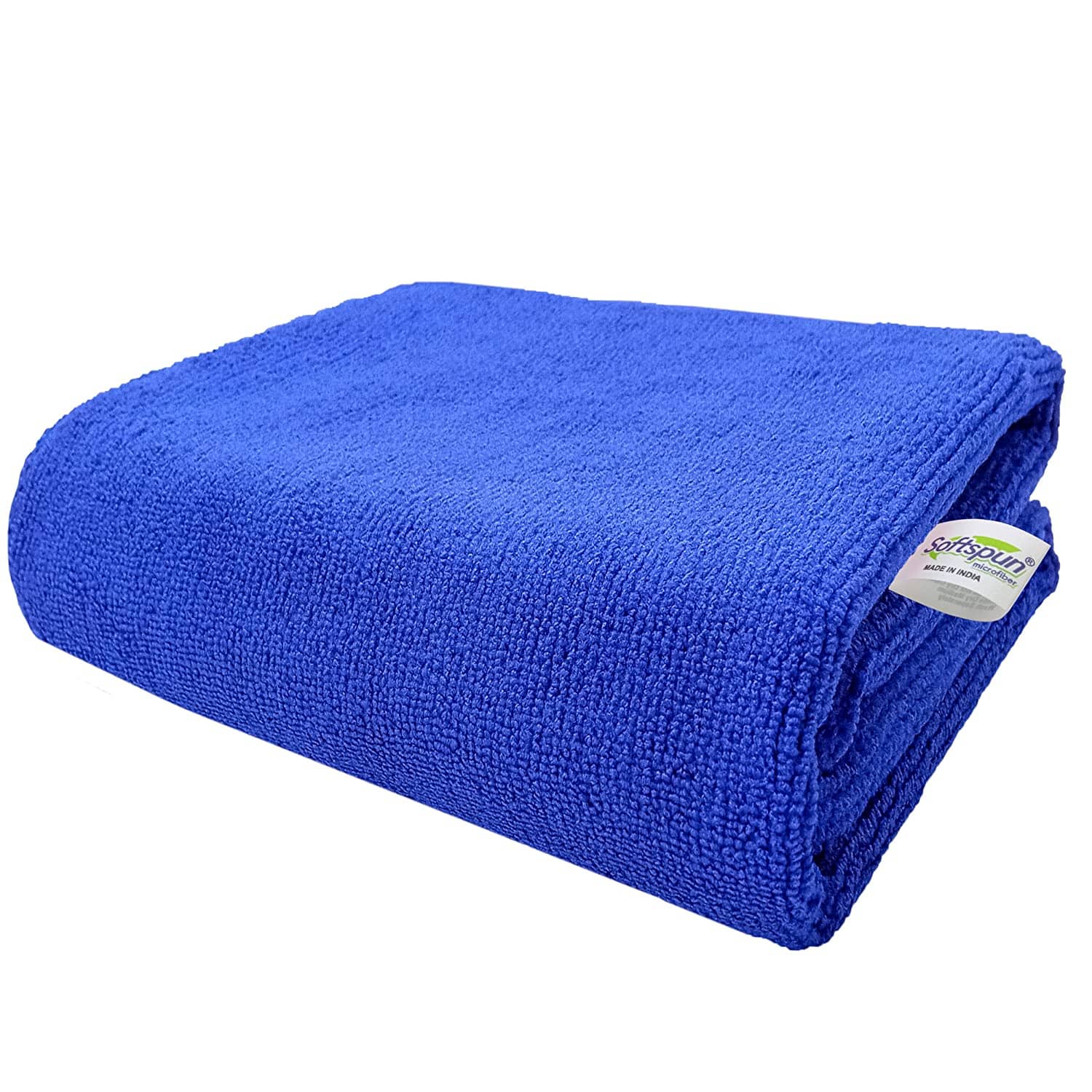 SOFTSPUN Single Microfibre Bath + Hand + Face Towel Set Green - Towels | Buy online on ZillyBuy