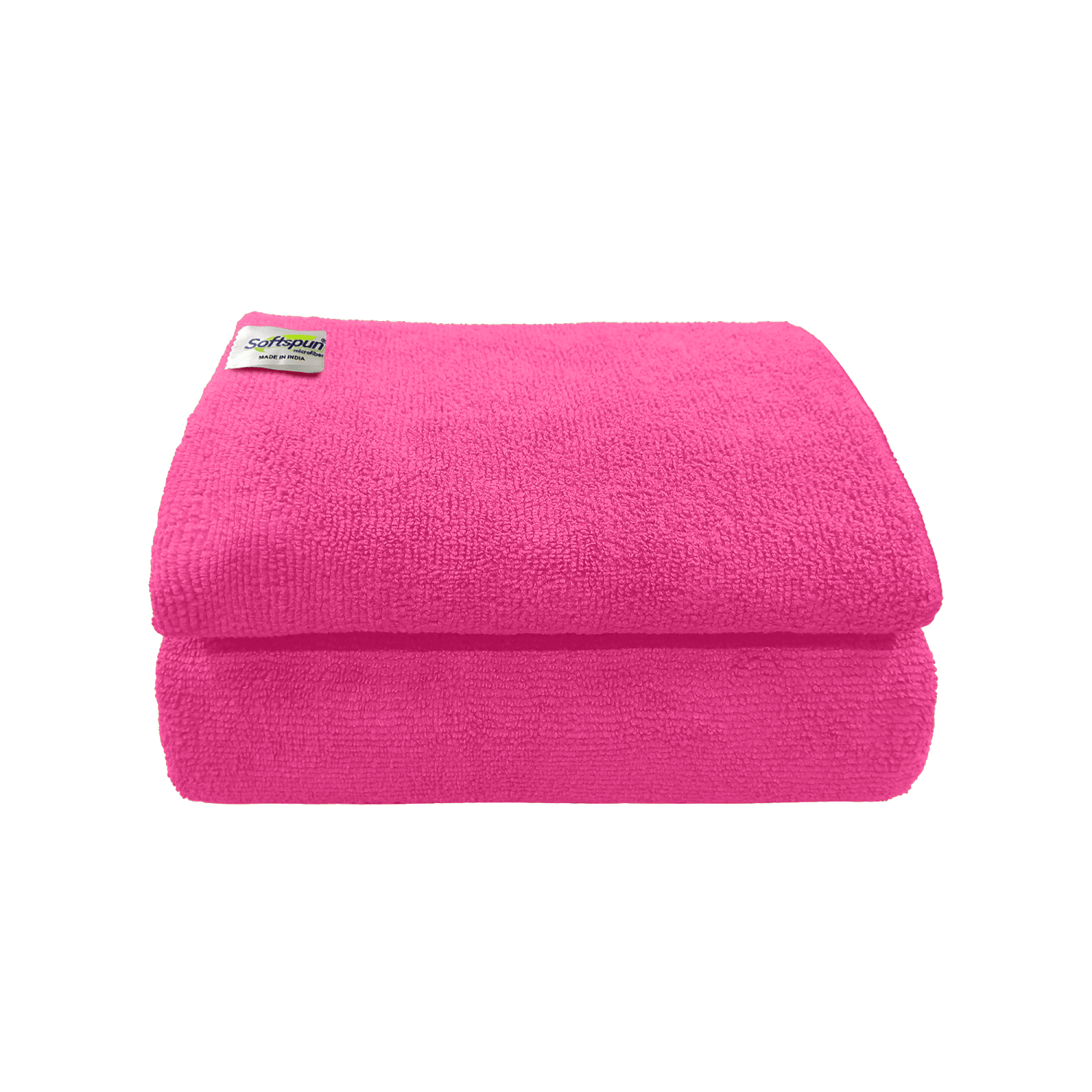 SOFTSPUN Single Microfibre Bath + Hand + Face Towel Set Green - Towels | Buy online on ZillyBuy