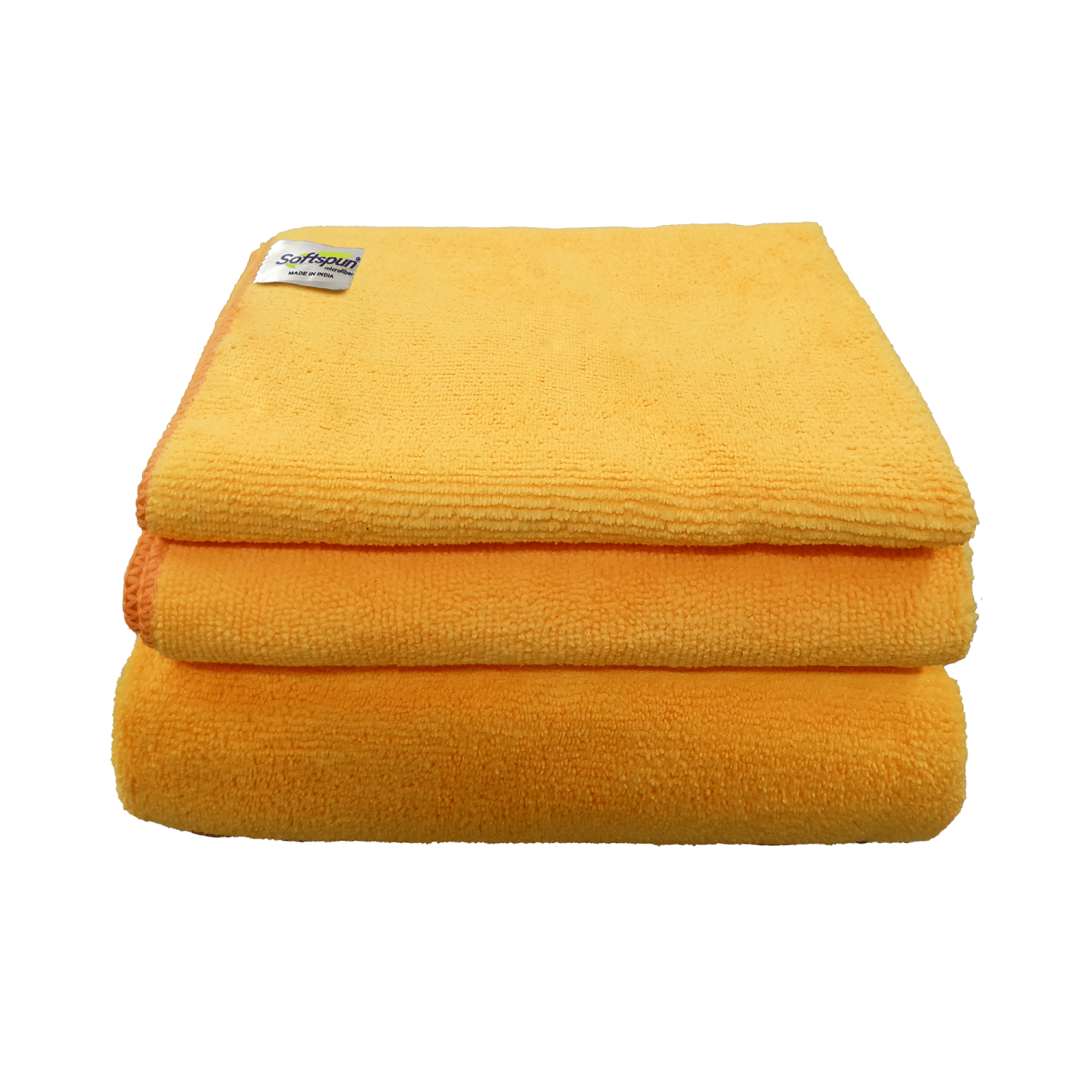 SOFTSPUN Single Microfibre Bath + Hand + Face Towel Set Green - Towels | Buy online on ZillyBuy