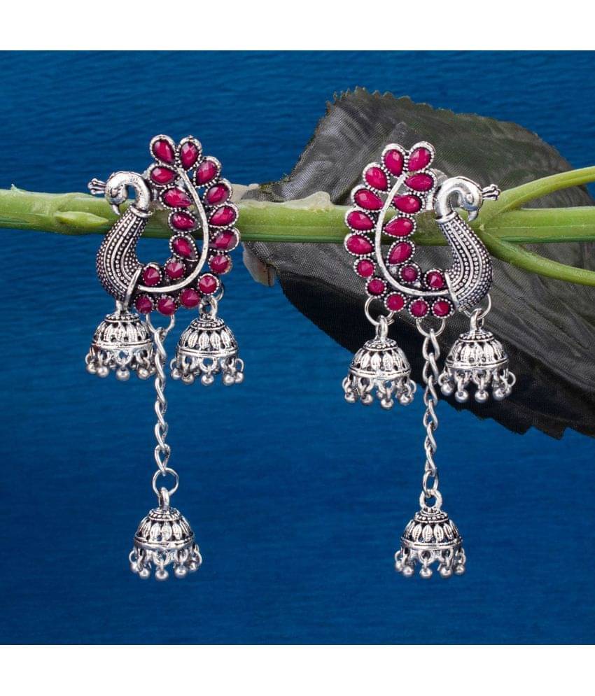     			Sukkhi Bewitching Oxidised Drop Earring For Women